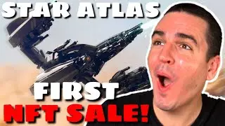 ПЕРВЫЙ В ИСТОРИИ Star Atlas NFT DROP! Распродажа EPIC MMO Blockchain RPG (играйте, чтобы заработать криптовалютную галактическую NFT-игру)