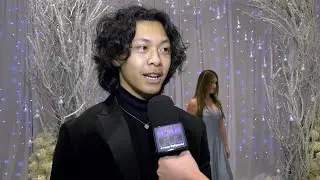 Kieran Tamondong Interview at Anais & Mirabelle Lee's Sweet 16 Birthday Bash