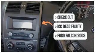 Невероятные проблемы: FORD FALCON BA BF 2003, неисправность радио CD, неисправность ICC, неисправность кондиционера.