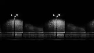 Noir Background Video source 11 - Street lamp