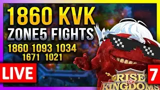1860 KVK : Zone5 Fights🔥 LIVE! 🔴 #C11432, #7, #1860, #1034, #1093, #1671, #1021, ...