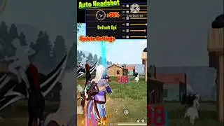 Free Fire All Setting | Pro Player Setting Free Fire max 2025 |  Secret Sensivity + Fire Button Size