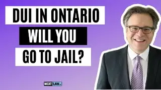 DUI in Ontario - Will You Go To Jail?