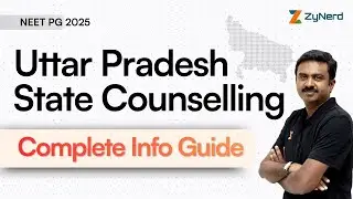 Uttar Pradesh State Counselling | Complete Info Guide Promo | NEET PG - 2025