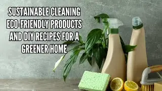 Sustainable Cleaning Eco Friendly Products and DIY Recipes for a Greener Home