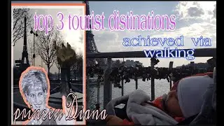 4k walk tour in the heart of Paris | Eiffel Tower | lock bridge