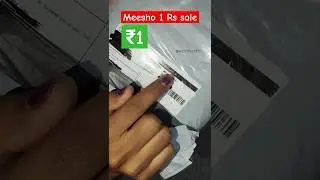 Meesho 1 Rs parcel Unboxing 😋#unboxing #lootunboxing #viral 🥰