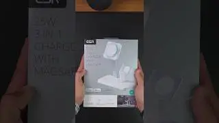 Unboxing ESR&rsquo;s 3-in-1 25W charger! 🔌 #unboxing #tech #asmr