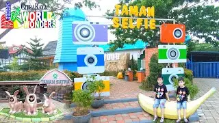 Citra Raya WORLD OF WONDERS Theme Park (Part 3) | Taman Selfie Banyak Spot Keren Buat Selfie !!!