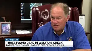 Former commissioner, 2 others died of CO2 poisoning