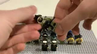 Custom Lego modern military for purists.