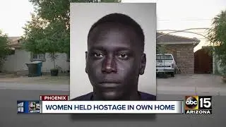 Phoenix women held hostage as armed suspect hides from police