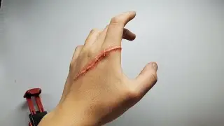 Fake Scars SFX Makeup Tutorial | Beginner Friendly SFX Makeup Tutorial