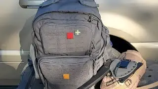Fall/Winter Vehicle Emergency Bag get home Bag LAPG ATLAS 24 Grey + Bonus Gear