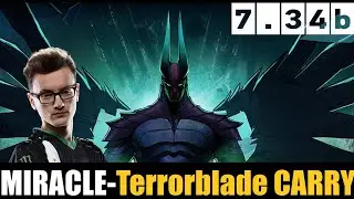 MIRACLE- PLAYING Terrorblade HC  7.34b - DOTA 2 HIGHEST MMR MATCH #dota2  #dota2gameplay