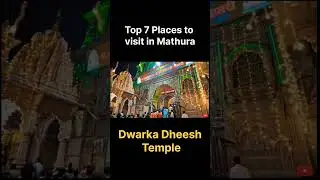 top 7 places to visit in mathura #mathura #shortsfeed