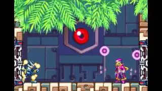 Megaman Zero 2 - No Hits Playthrough - Stage8 (Burble Hekelot)