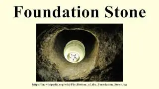 Foundation Stone