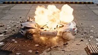 🚗 Car Explosion Sound Effects 💥 | Realistic Car Blast SFX for Editing & Gaming