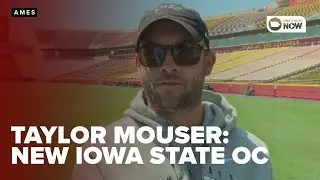 Iowa State's new offensive coordinator Taylor Mouser has been a Cyclone for almost a decade