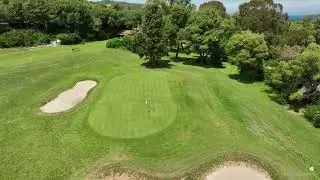 Elba Golf Club Acquabona - drone aerial video - hole#09