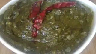 Sarson ka saag // saag recipe // palak sarson saag recipe