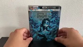 Corpse Bride Limited Edition Steelbook (4K Ultra HD + Digital) Unboxing