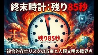終末時計「残り85秒」：複合的存亡リスクの収束と人類文明の臨界点