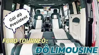 Ford Tourneo Lột Xác Ngoạn Mục Với Gói Độ Nội Thất Limousine Dưới Bàn Tay NICECAR