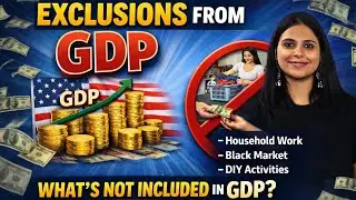 Exclusion from GDP | National Income Accounting Macroeconomics Class 12 | CUET UG ECONOMICS COACHING