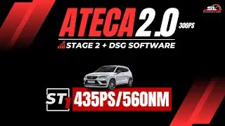 Seat Ateca 2.0TSI 300PS Evo 4 Motor -  Was geht mit Stage 1 / 2? | SL Performance Chiptuning