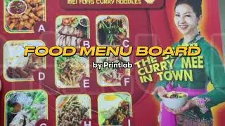 Food Menu Board - Menu Book Restaurant - Hard Cover Menu