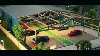 Industrial Circular Economy Model by Maadhu Creatives | Hyper-Realistic Miniature Build