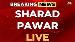 SHARAD PAWAR LIVE: NCP Crisis Escalates | Maharashtra Political Crisis | Sharad's Maha 'Pawar' Play