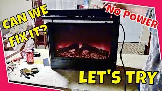 Trying To Fix An Electric Fireplace With No Power