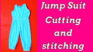 Baby Jumpsuit cutting and stitching (very easy method)
