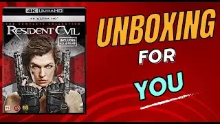 Resident Evil 4K Bluray Unboxing!