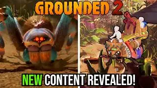 Grounded 2 Gamescom Breakdown - Tarantula Reveal Plus NEW Buggy and Biome