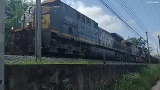 MRS - Dupla de locomotivas GE AC44i #3456-1 e #7217-9 NHE 0761