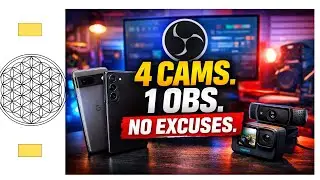 LIVE OBS STUDIO TEST | 4-CAM DIY SETUP