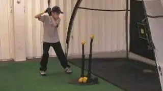 Baseball Hitting Drill - Low High Drill