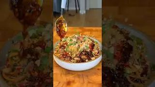 Unforgettable Crispy Rice Noodle Salad!