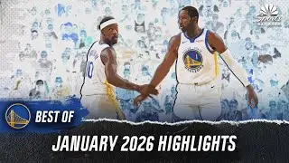 Warriors Best Of: Watch Golden State's top plays from January 2026 | NBC Sports Bay Area