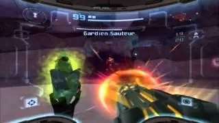 Metroid Prime 2 Echoes Miniboss 3 : Jump Guardian/Gardien Sauteur (no damage, hypermode)