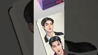 BTS Jin drawing, whos next?#bts #btsarmy #bangtan #jin #btsjin
