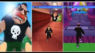 Escape School Bully Gameplay Walkthrough EASY, HARD, and INSANE mode - Roblox - No Commentary