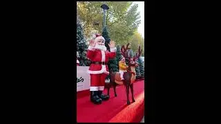 Papá Noel y el reno