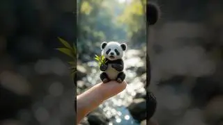Пандочка ПОЁТ 🐼 #cute #viralshort #funnyanimals #singing #panda