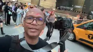 Behold Manhattan Henge!! Recorded on May 30th at Tudor City Bridge. Manhattan New York.