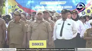 WAKIL WALI KOTA JAYAPURA TEGASKAN DISIPLIN ASN DI APEL GABUNGAN